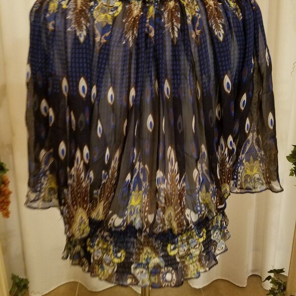 Ultra Pink sheer blue black elastic waist NWOT XL - Picture 6 of 6